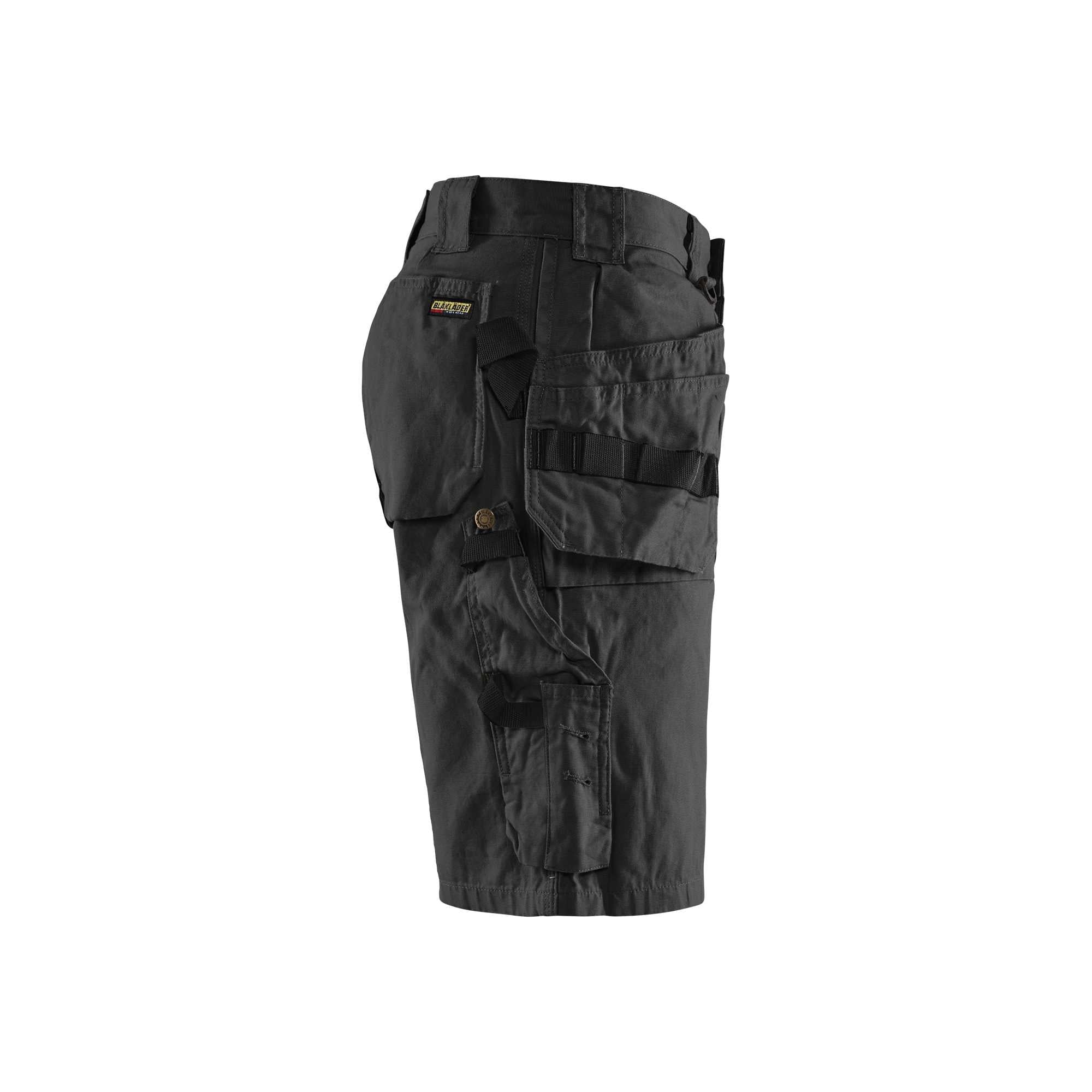 BLAKLADER 15341310 | Craftsman Shorts Work Shorts Men - 100% Cotton Canvas